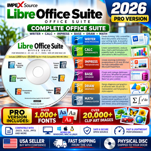 Suite software libre office - libre,