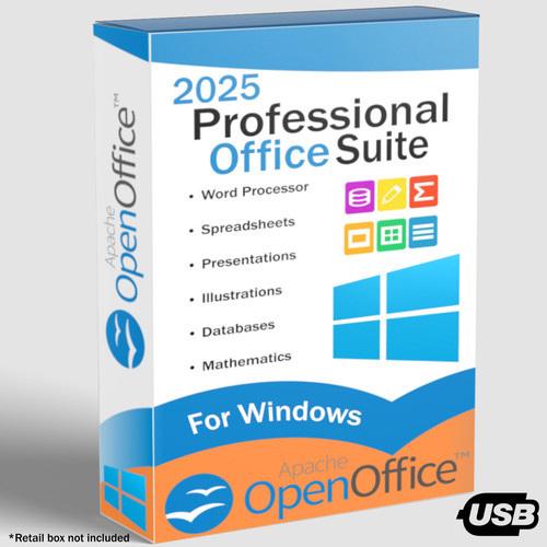 Open office software - open, for