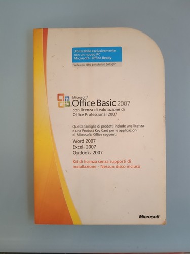 Licenza office 2007 - licenza,