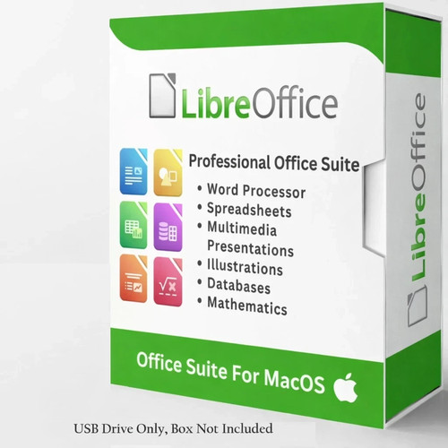 Libreoffice software suite - software,