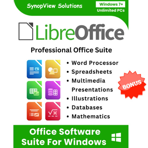 Libreoffice software suite - libreoffice,