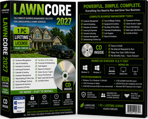 Lawncore 2027 software - 2027, di