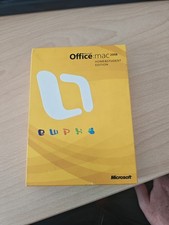 Microsoft Office mac 2008 home
